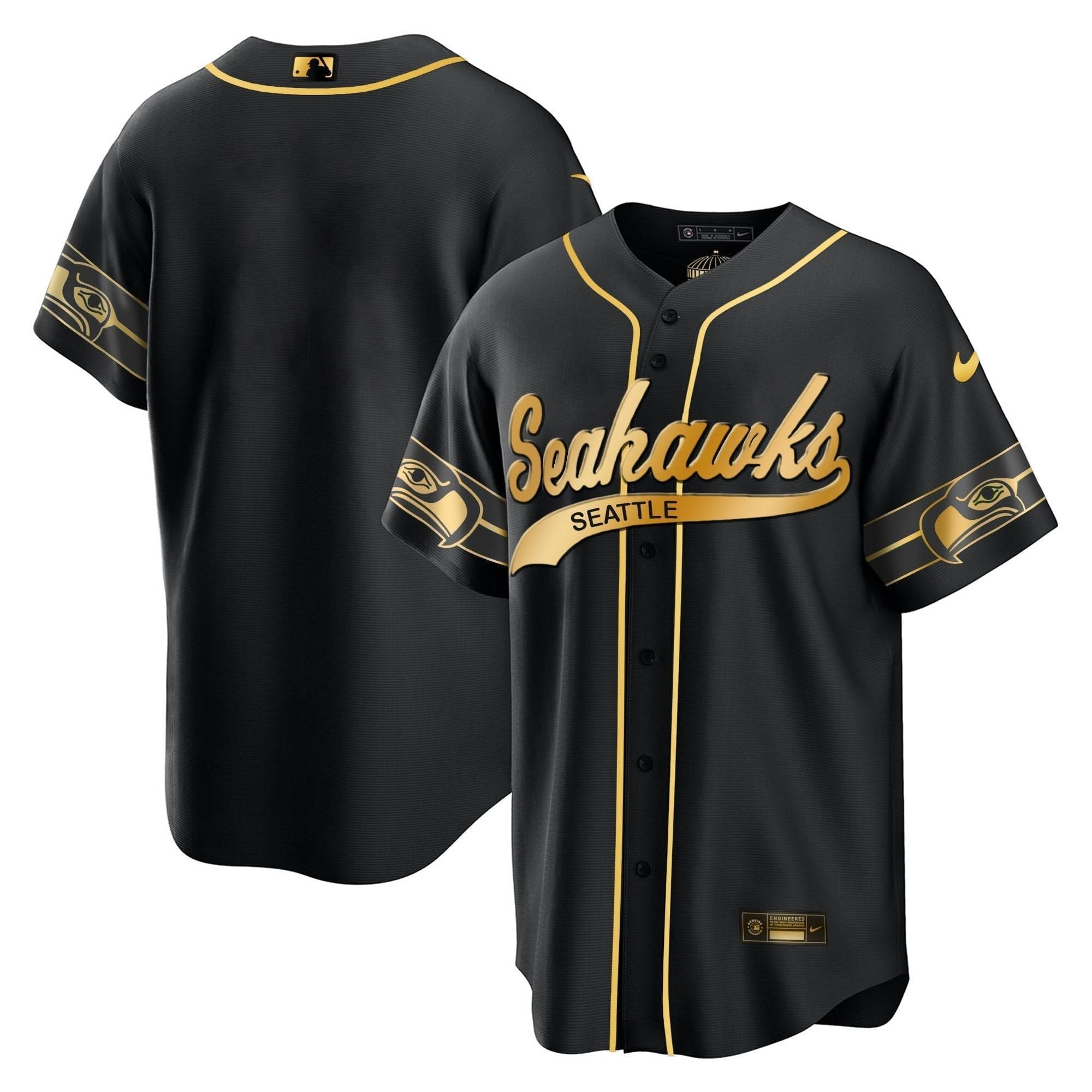 SEA Throwback & Gold Cool Base Jersey V2
