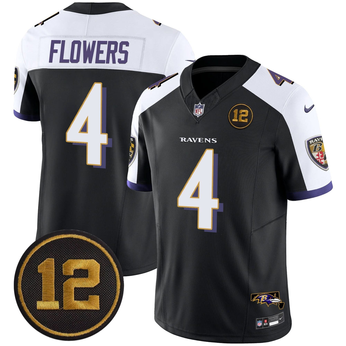 BAL Jacoby Jones Patch Vapor Limited Jersey