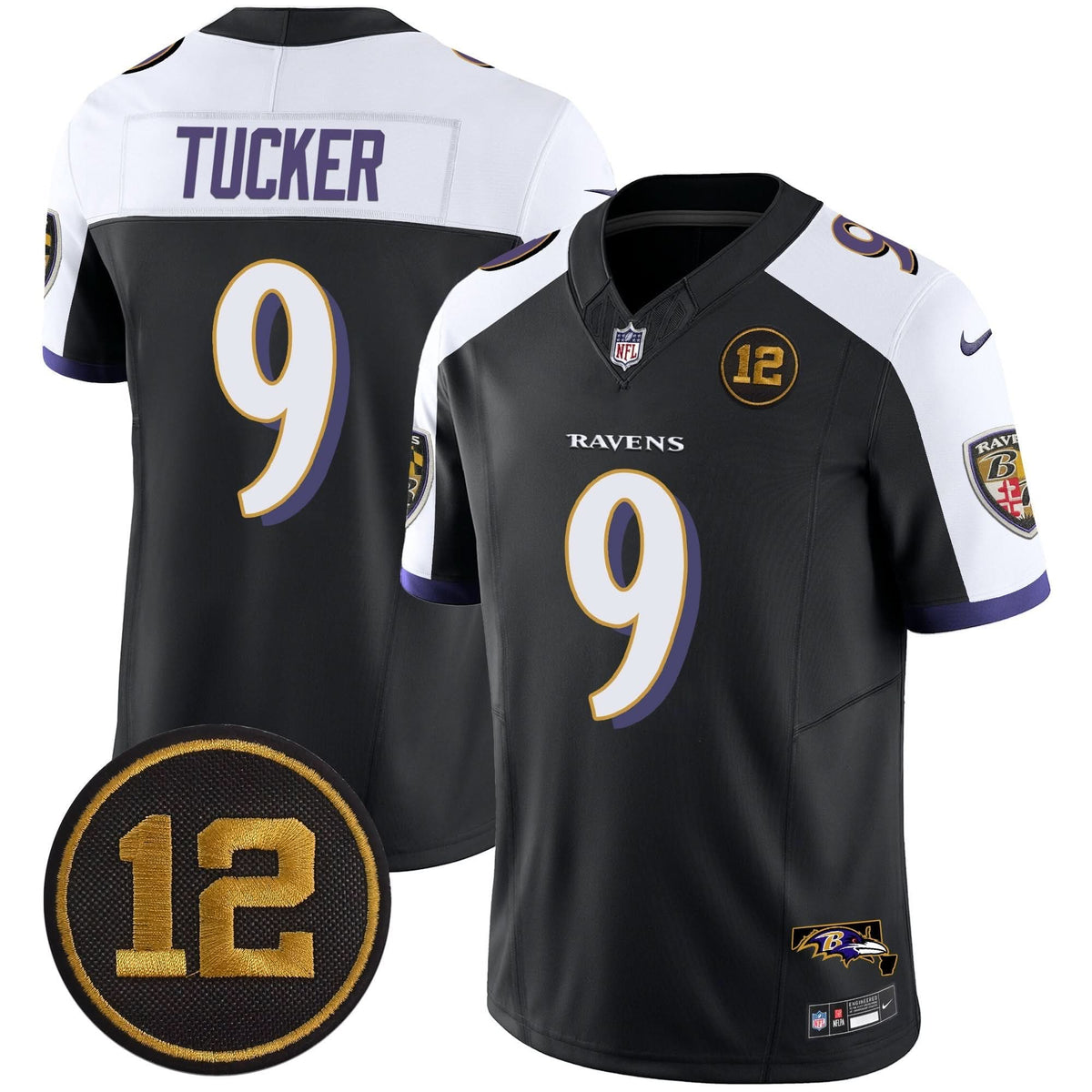 BAL Jacoby Jones Patch Vapor Limited Jersey