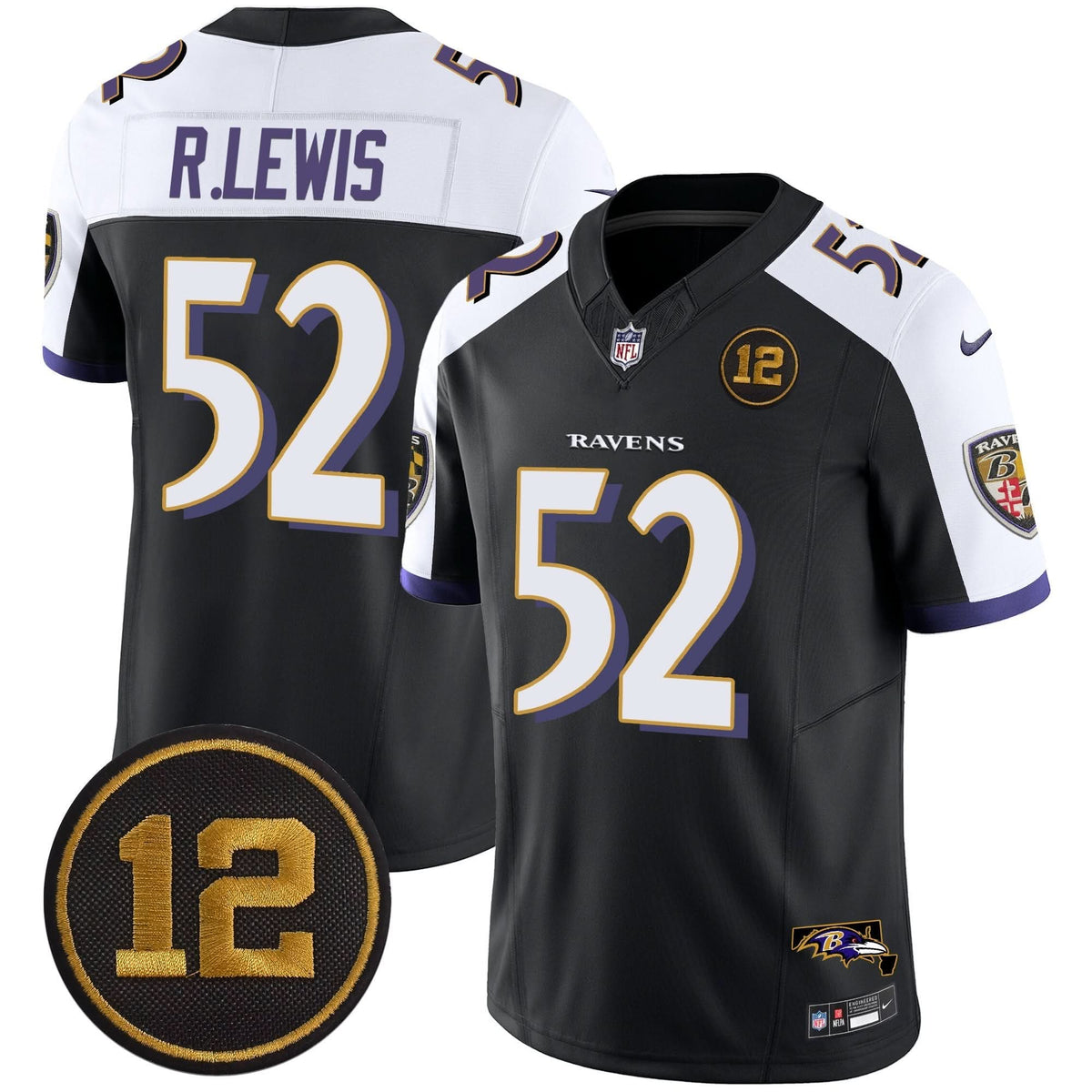 BAL Jacoby Jones Patch Vapor Limited Jersey