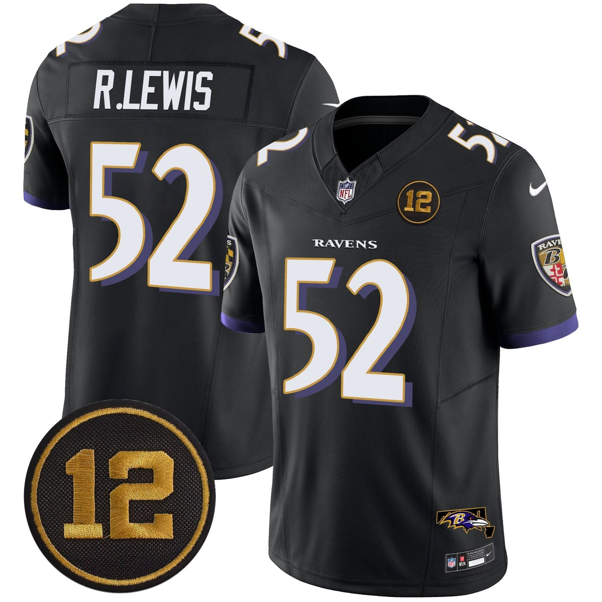 BAL Jacoby Jones Patch Vapor Limited Jersey