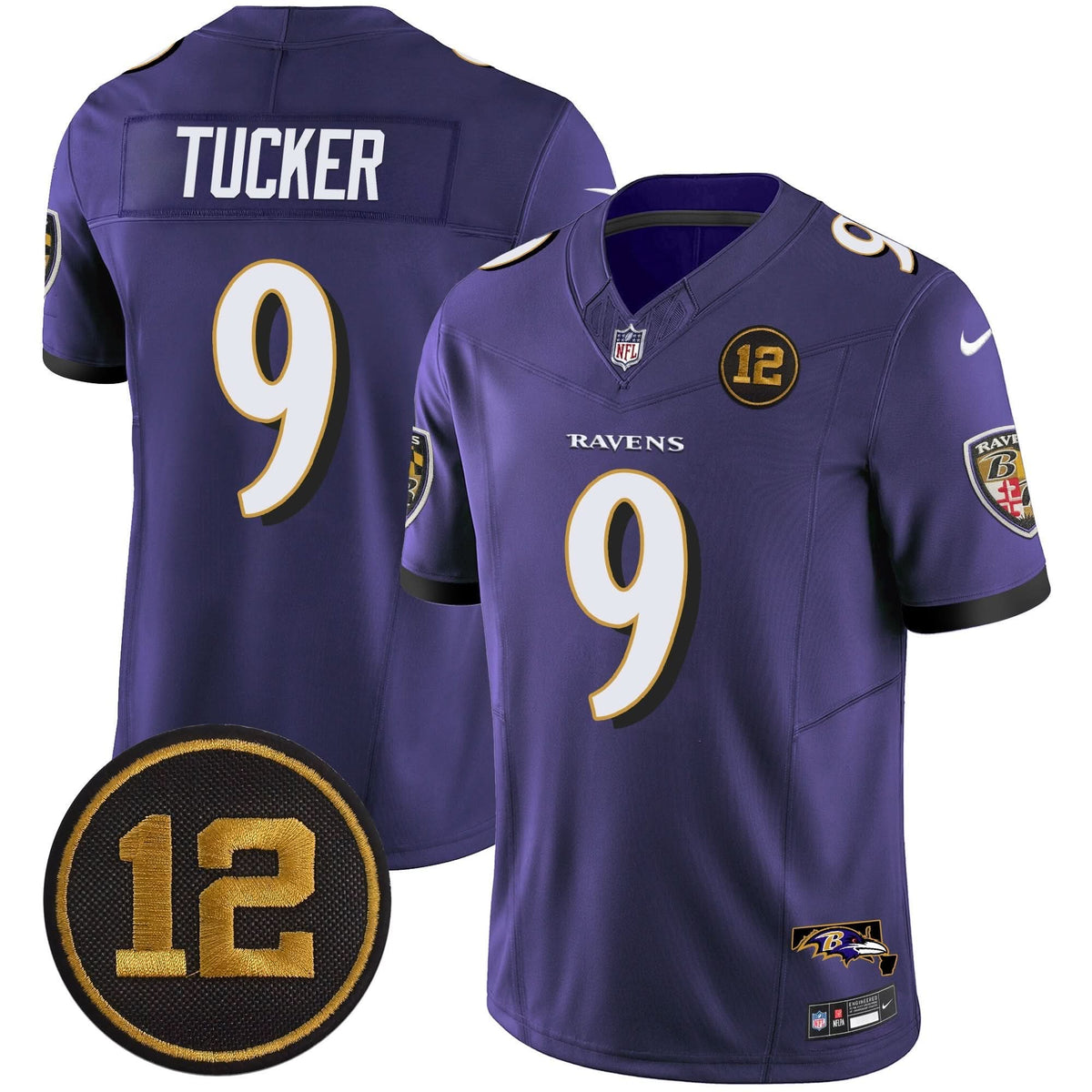 BAL Jacoby Jones Patch Vapor Limited Jersey