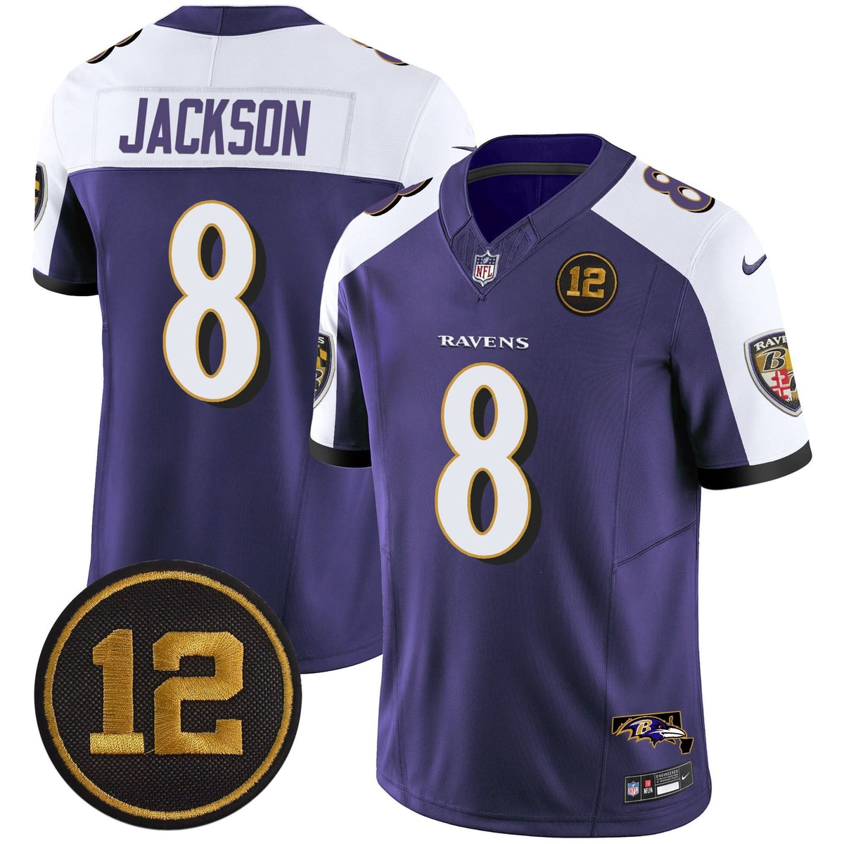 BAL Jacoby Jones Patch Vapor Limited Jersey