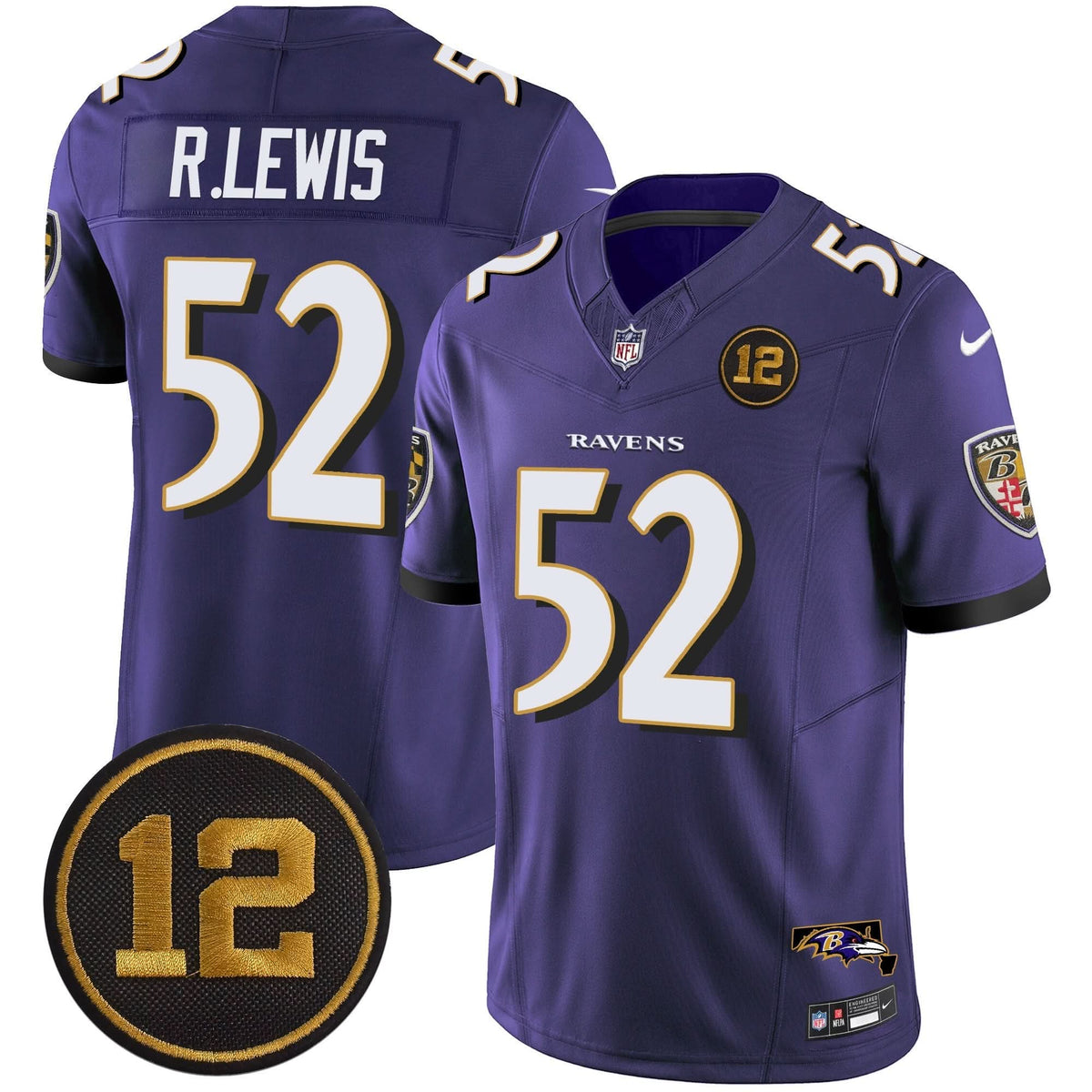 BAL Jacoby Jones Patch Vapor Limited Jersey