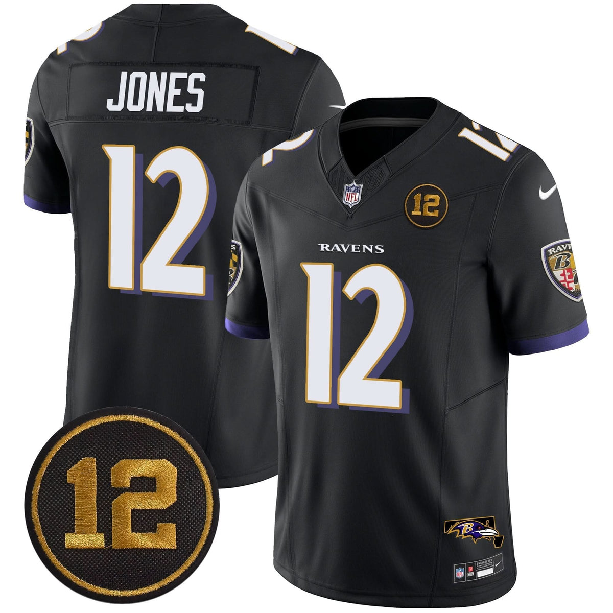 BAL Jacoby Jones Patch Vapor Limited Jersey