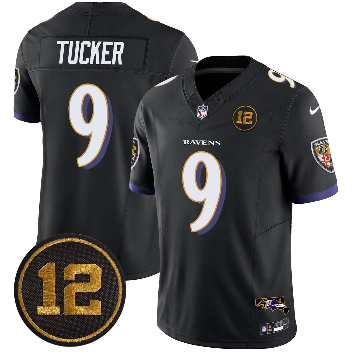 BAL Jacoby Jones Patch Vapor Limited Jersey