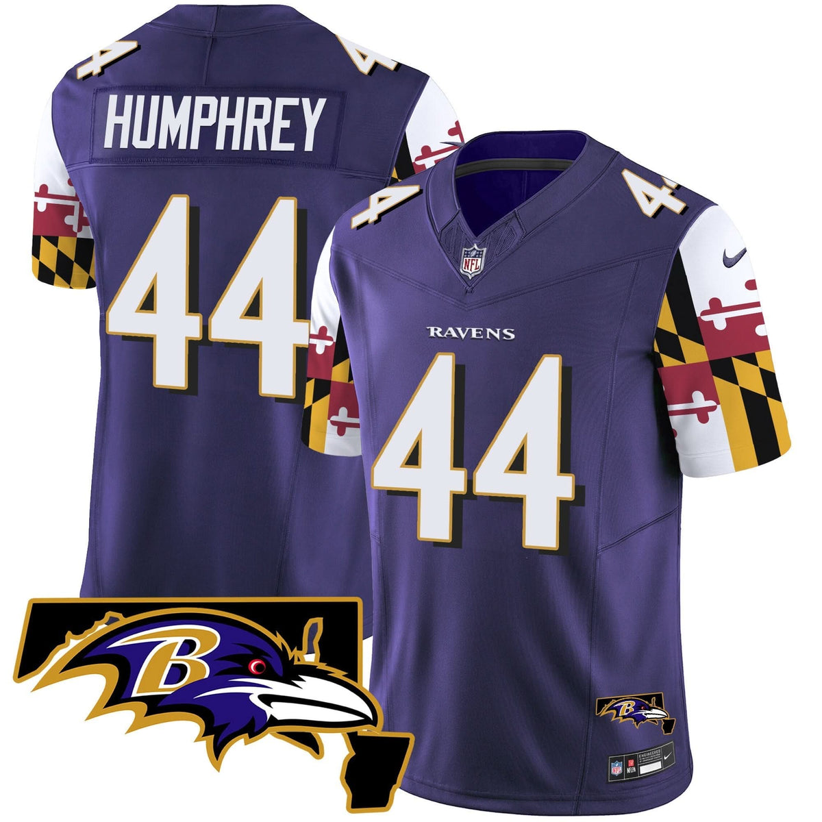 BAL Maryland Flag Vapor Limited Jersey V2