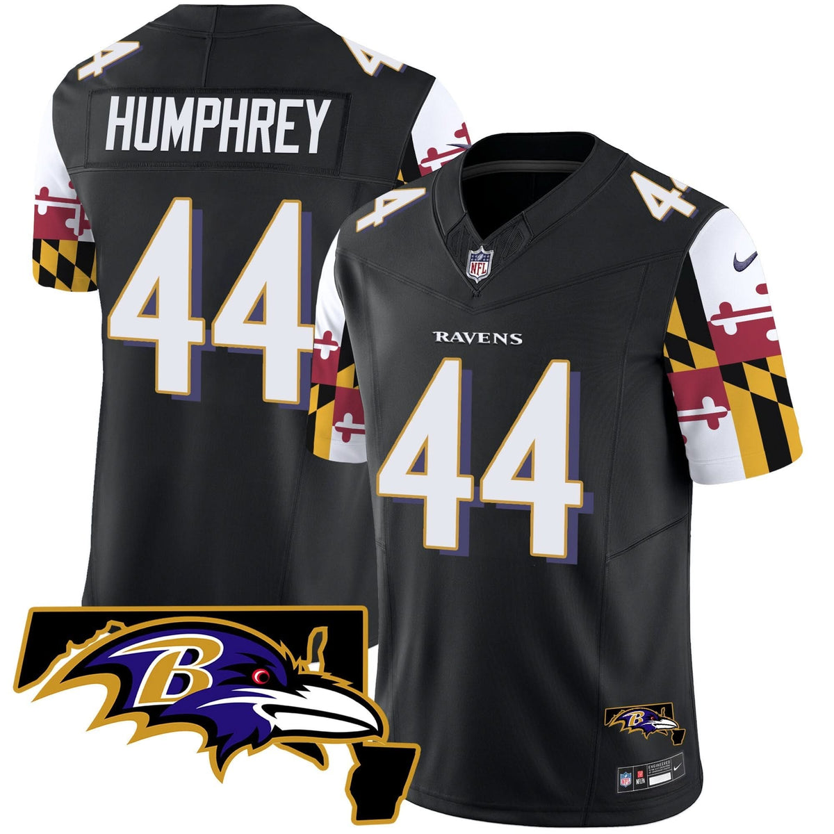 BAL Maryland Flag Vapor Limited Jersey V2