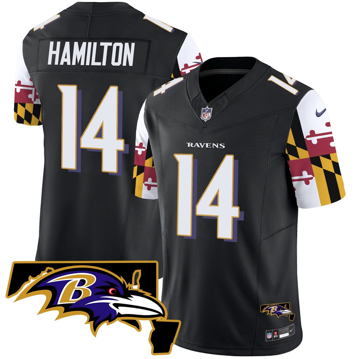 BAL Maryland Flag Vapor Limited Jersey V2