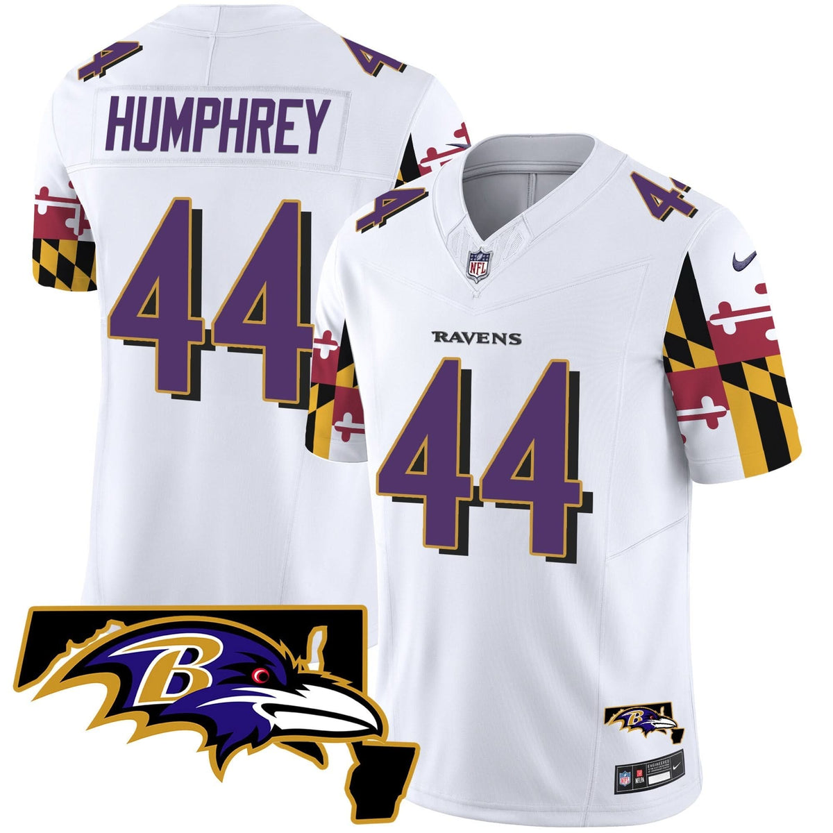 BAL Maryland Flag Vapor Limited Jersey V2