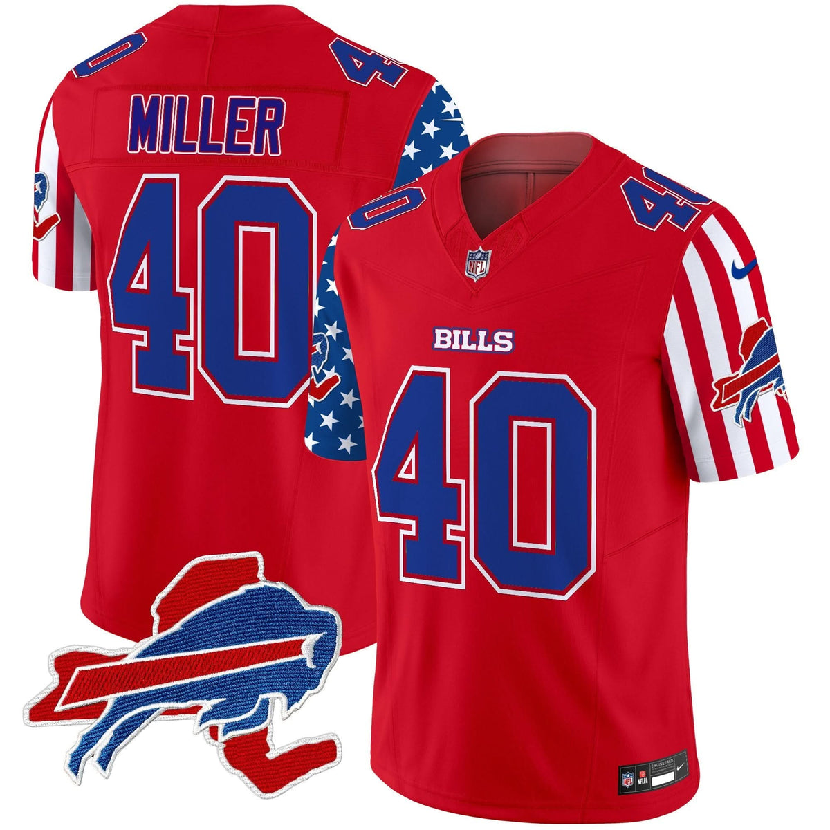 BUF American Style Vapor Limited Jersey