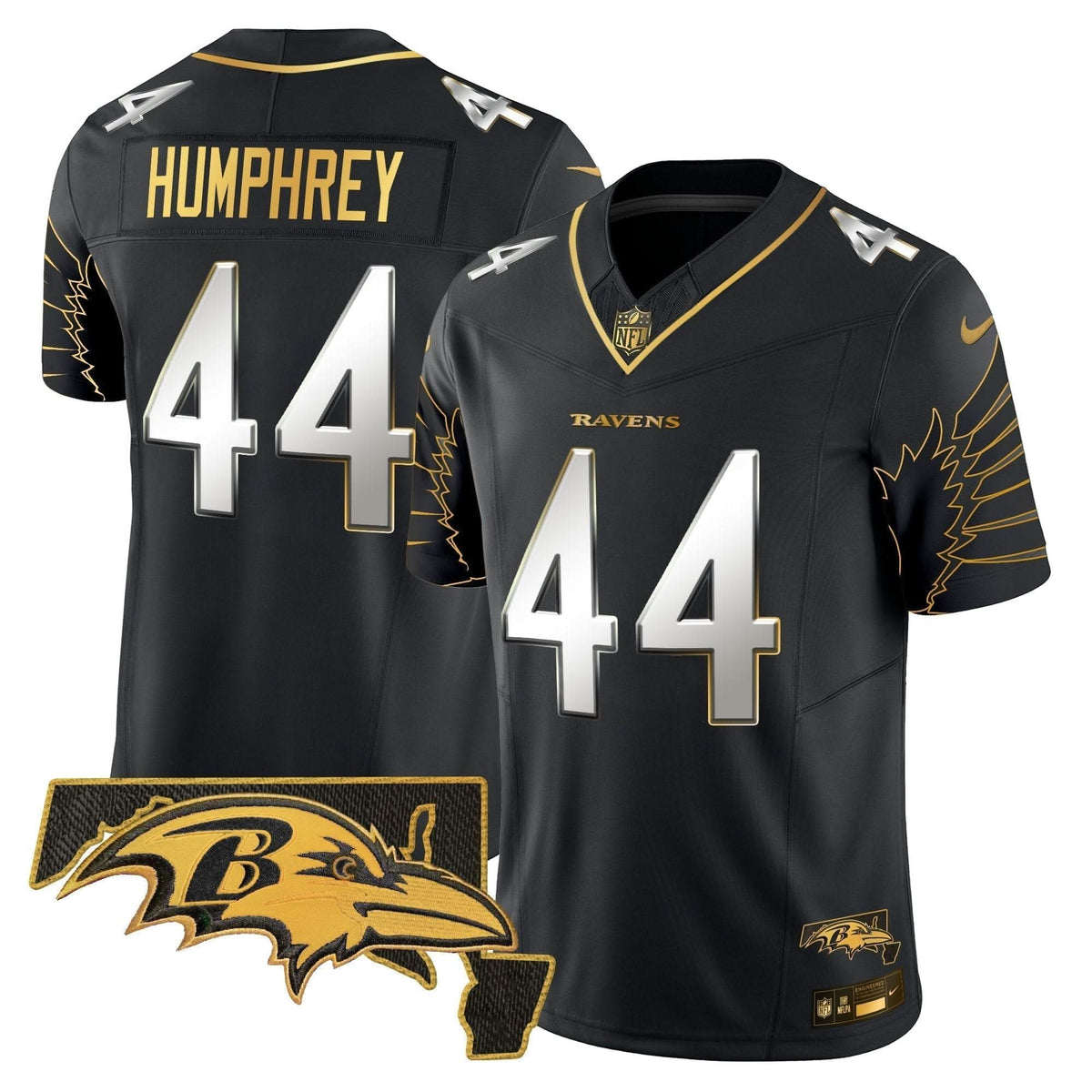 BAL Maryland Patch Gold Vapor Limited Jersey V2