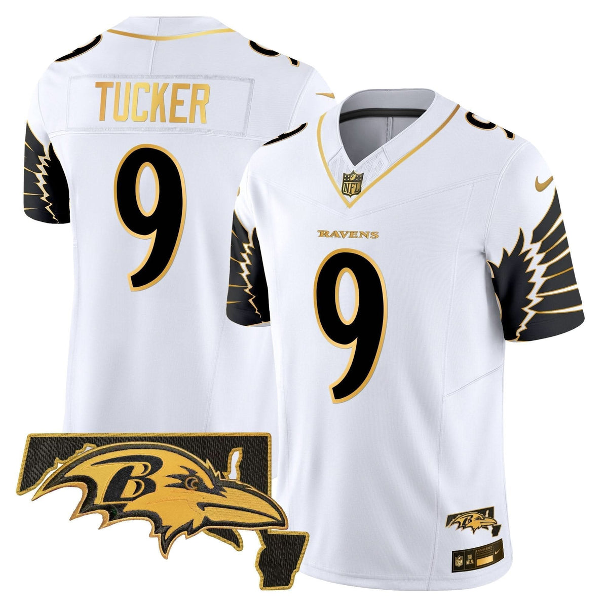 BAL Maryland Patch Gold Vapor Limited Jersey V2