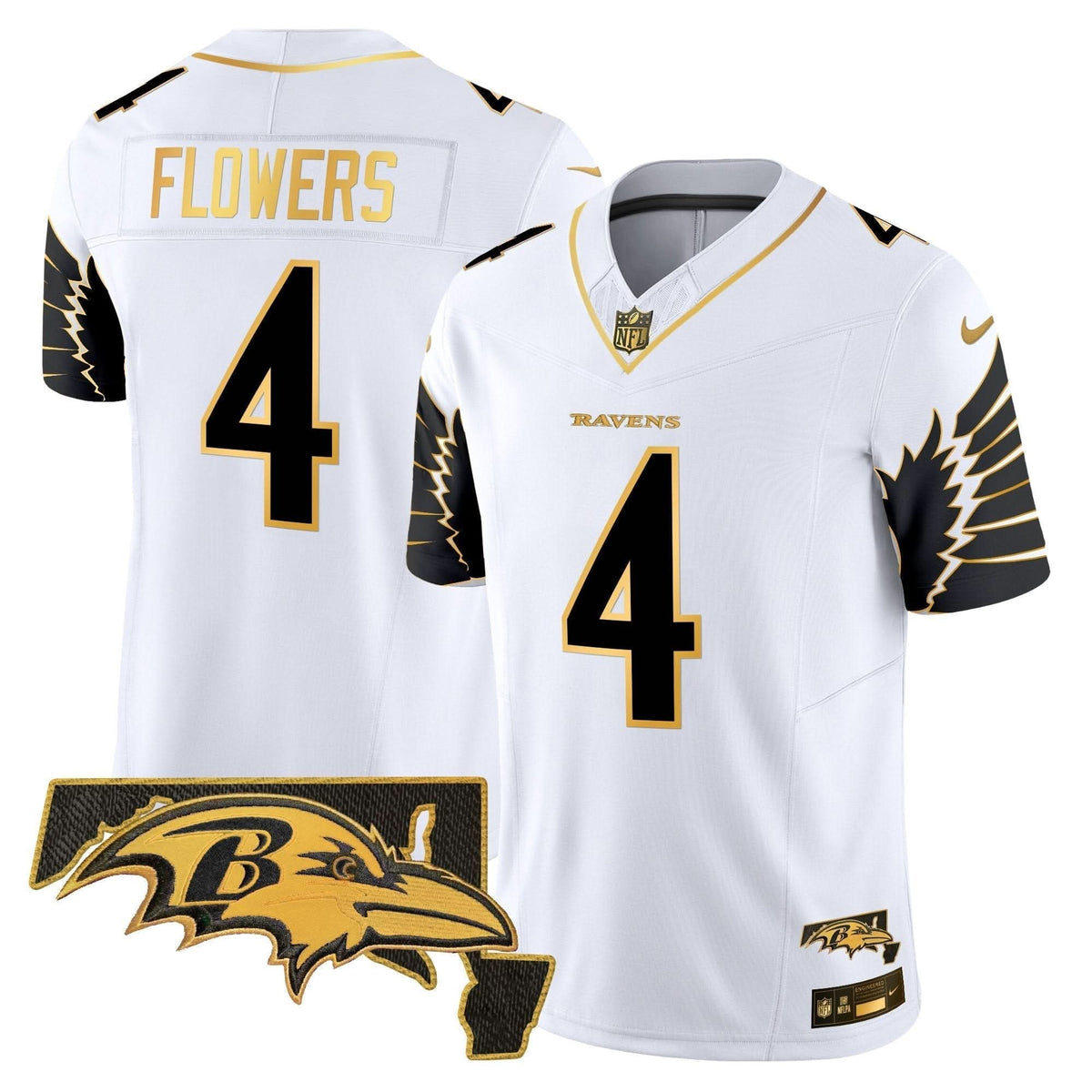 BAL Maryland Patch Gold Vapor Limited Jersey V2