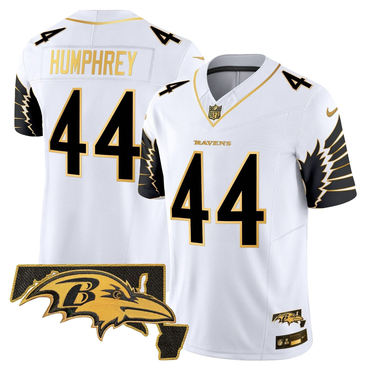 BAL Maryland Patch Gold Vapor Limited Jersey V2