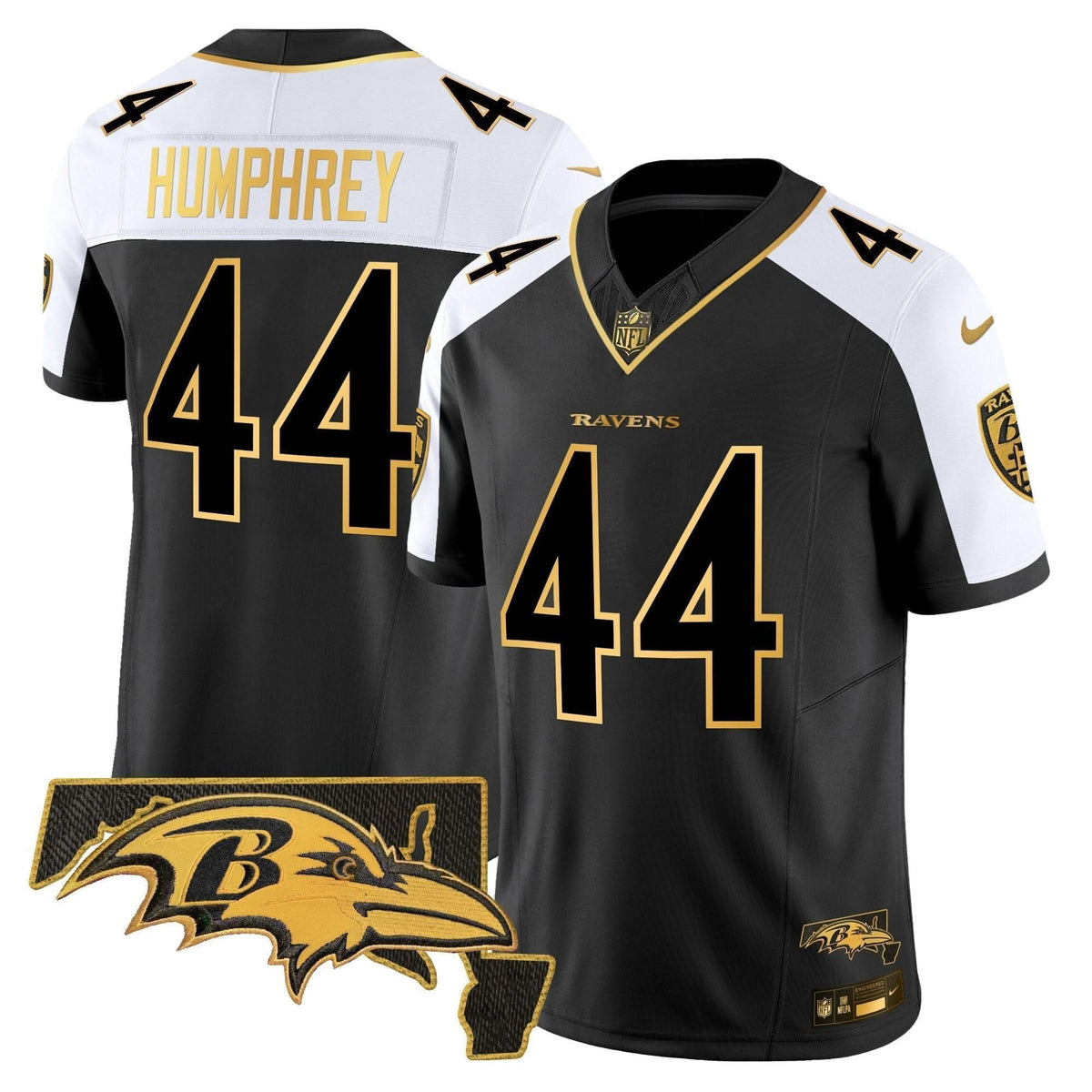 BAL Maryland Patch Gold Vapor Limited Jersey V2