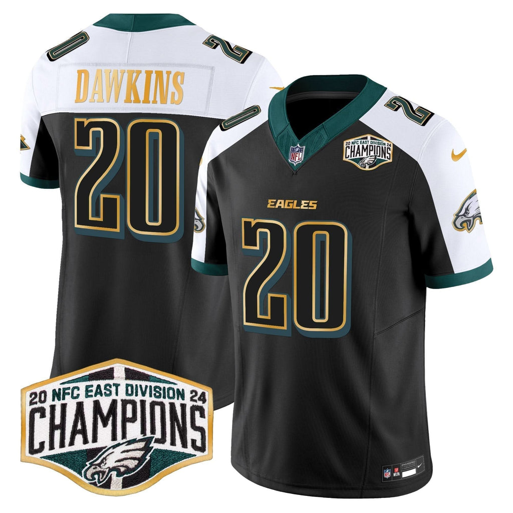PHI 2024 NFC East Division Champions Gold Trim Vapor Limited Jersey