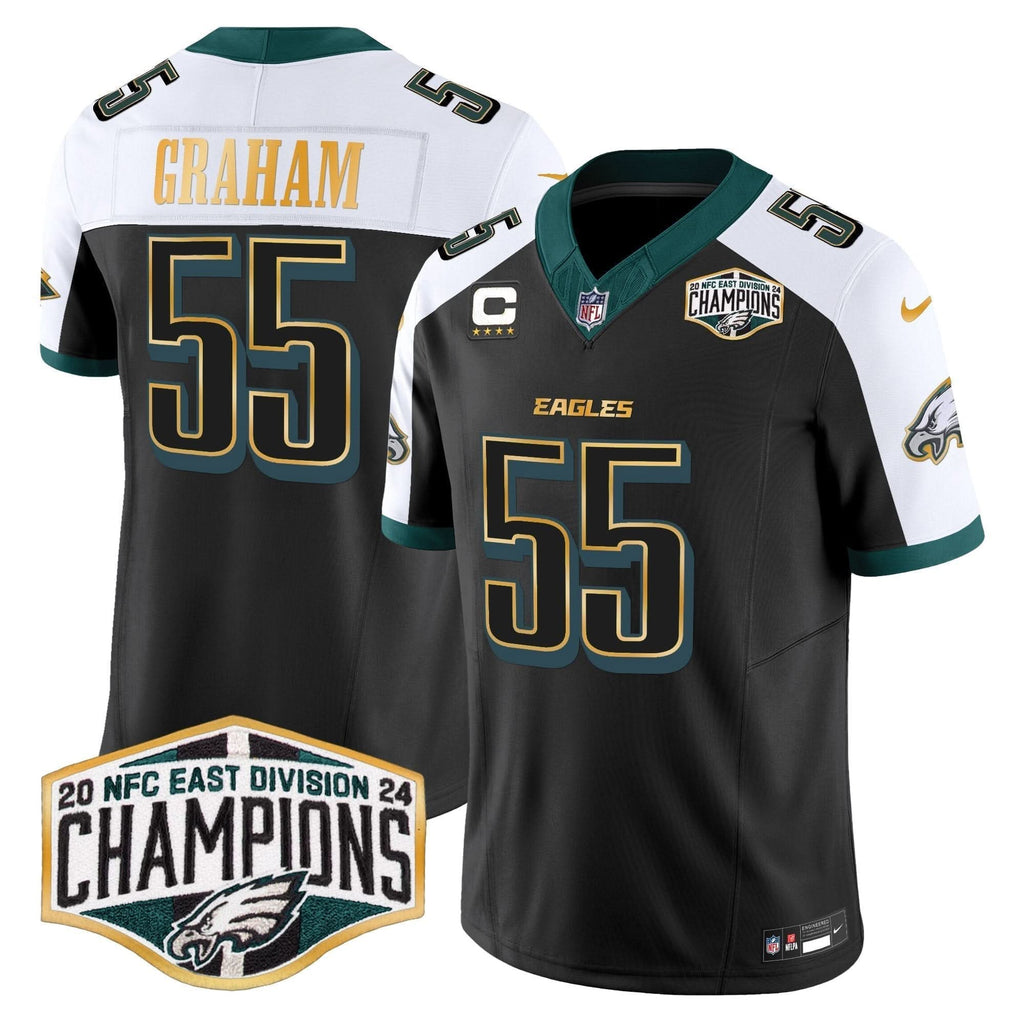 PHI 2024 NFC East Division Champions Gold Trim Vapor Limited Jersey