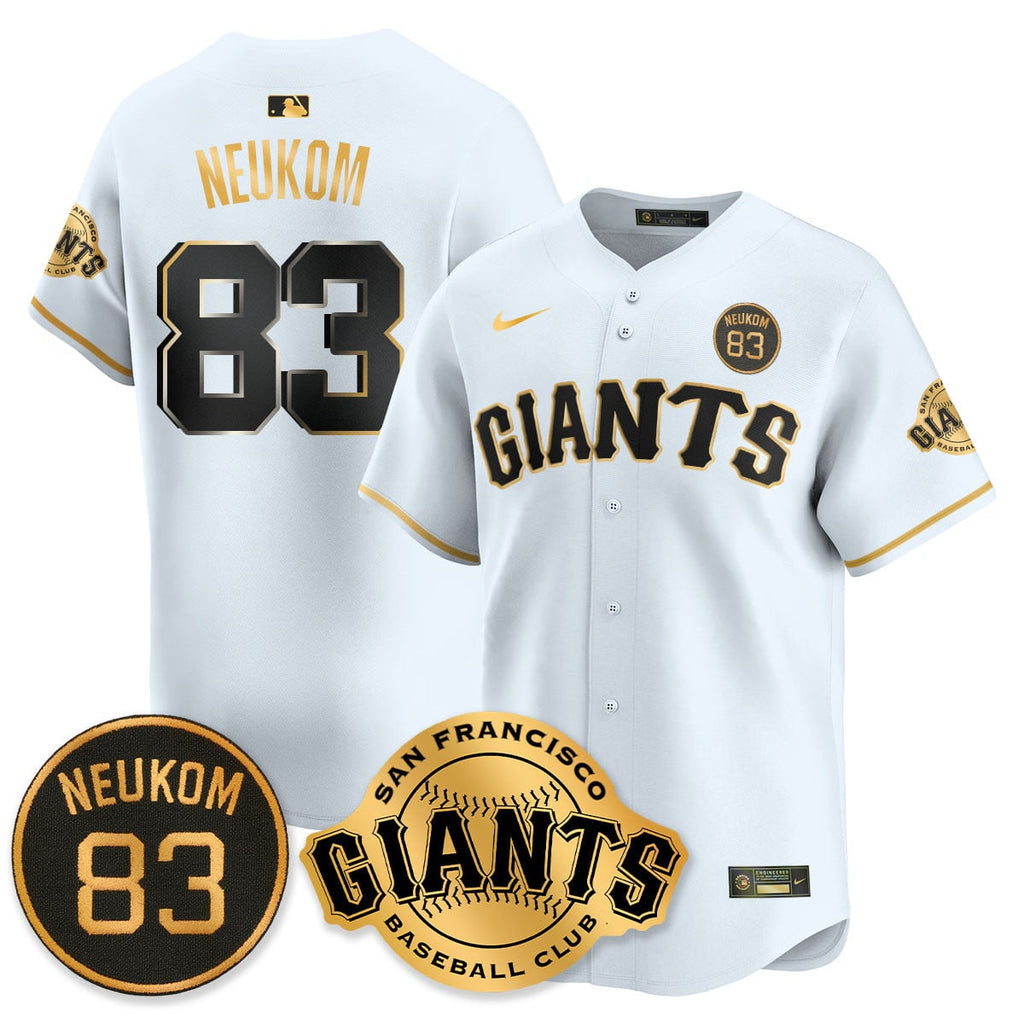Men's San Francisco Giants Bill Neukom Memorial 2025 Jersey - All Stitched