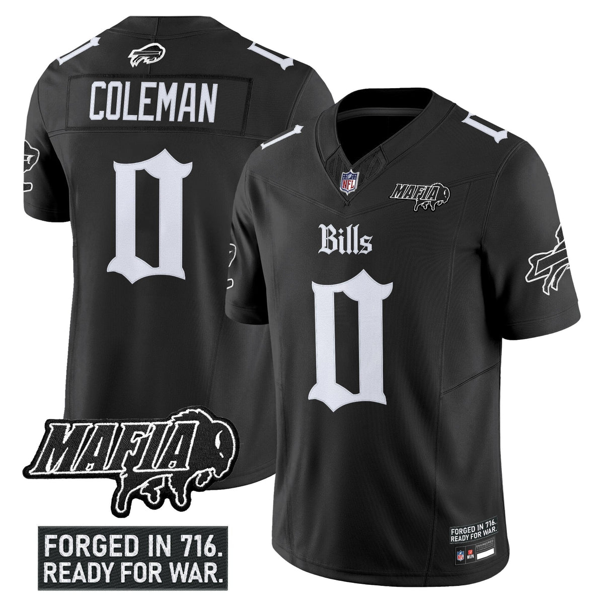 BUF 'Gothic Cold Front Edition' Vapor Limited Jersey V2