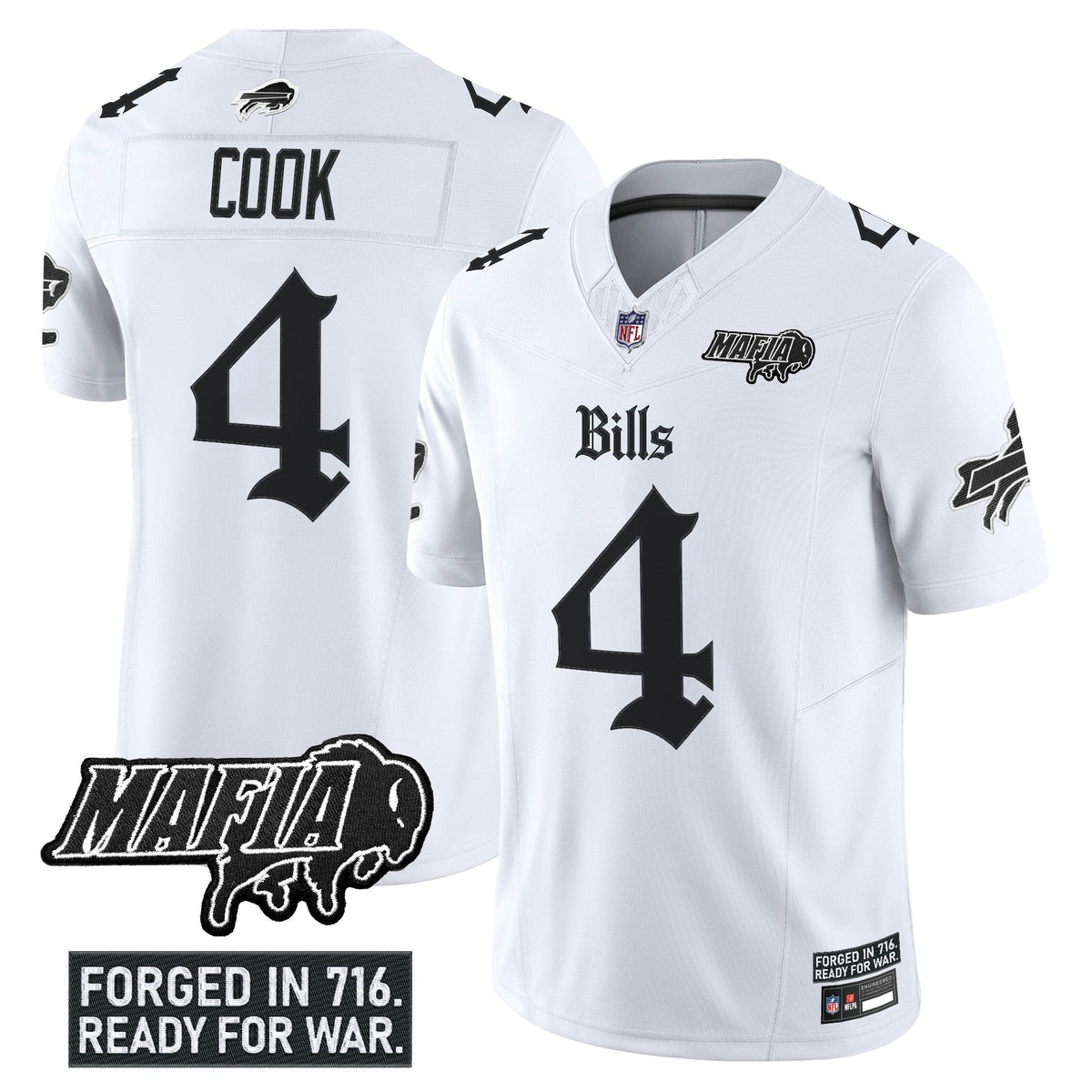 BUF 'Gothic Cold Front Edition' Vapor Limited Jersey V2
