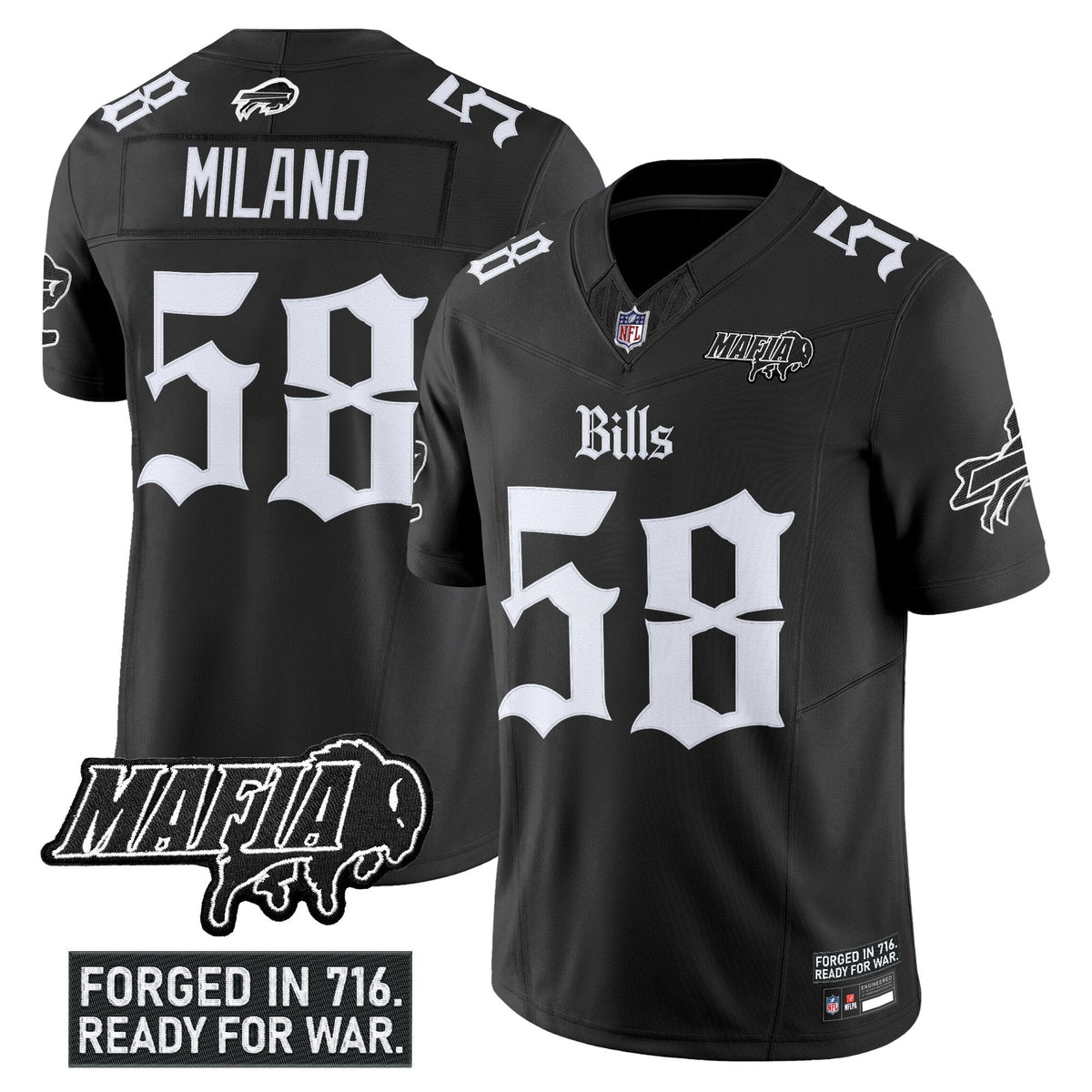 BUF 'Gothic Cold Front Edition' Vapor Limited Jersey V2