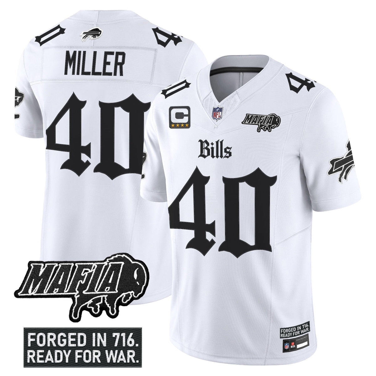 BUF 'Gothic Cold Front Edition' Vapor Limited Jersey V2