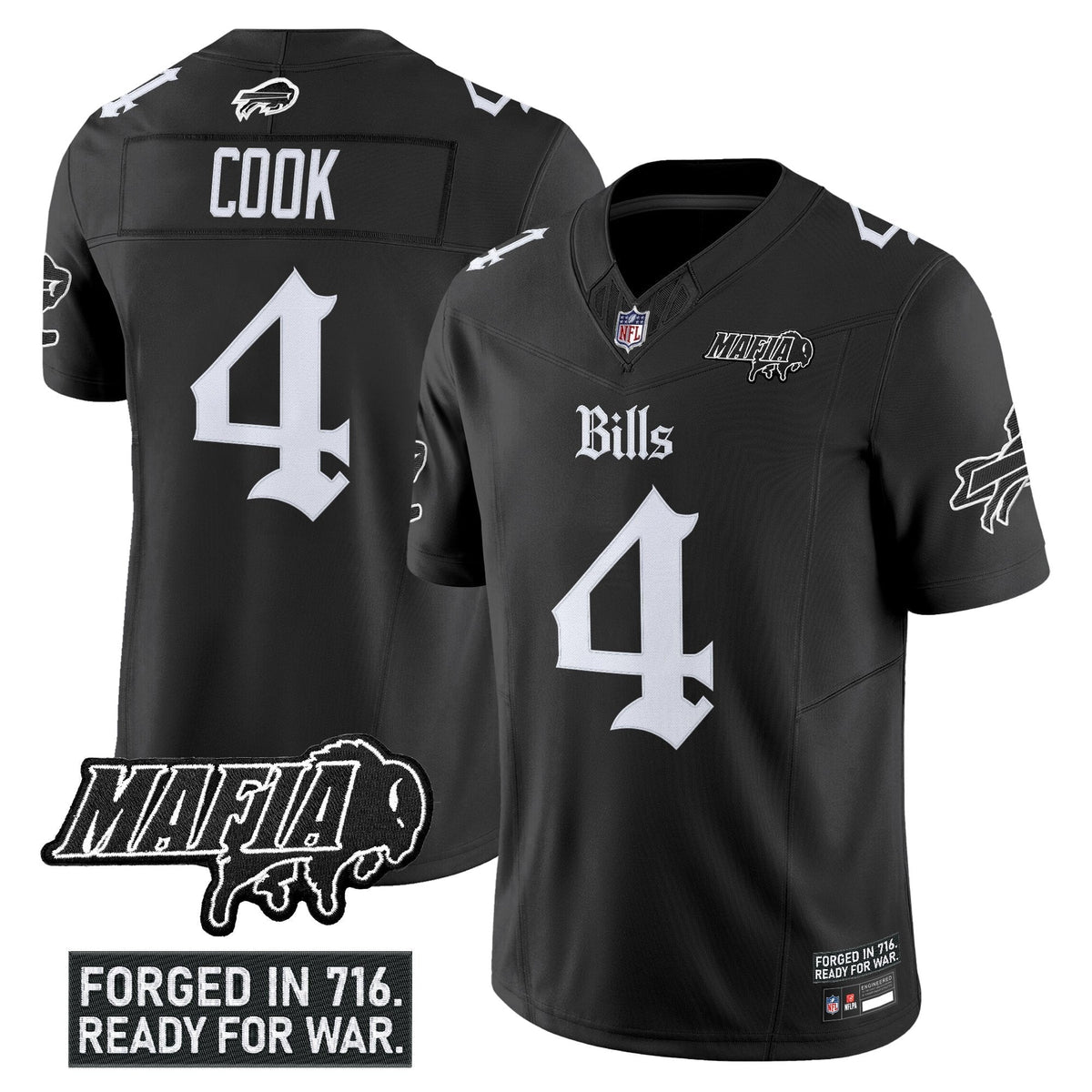 BUF 'Gothic Cold Front Edition' Vapor Limited Jersey V2