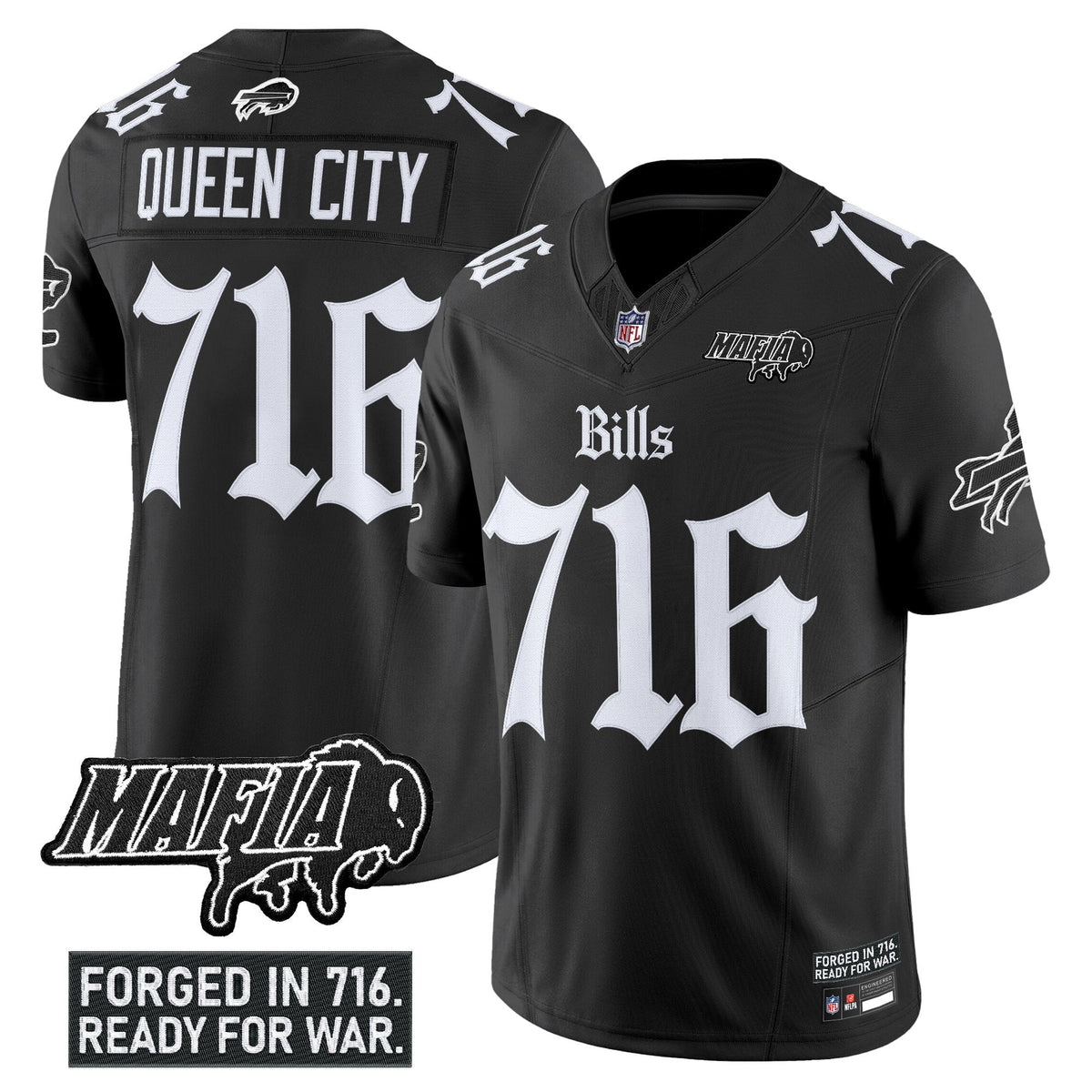 BUF 'Gothic Cold Front Edition' Vapor Limited Jersey V2