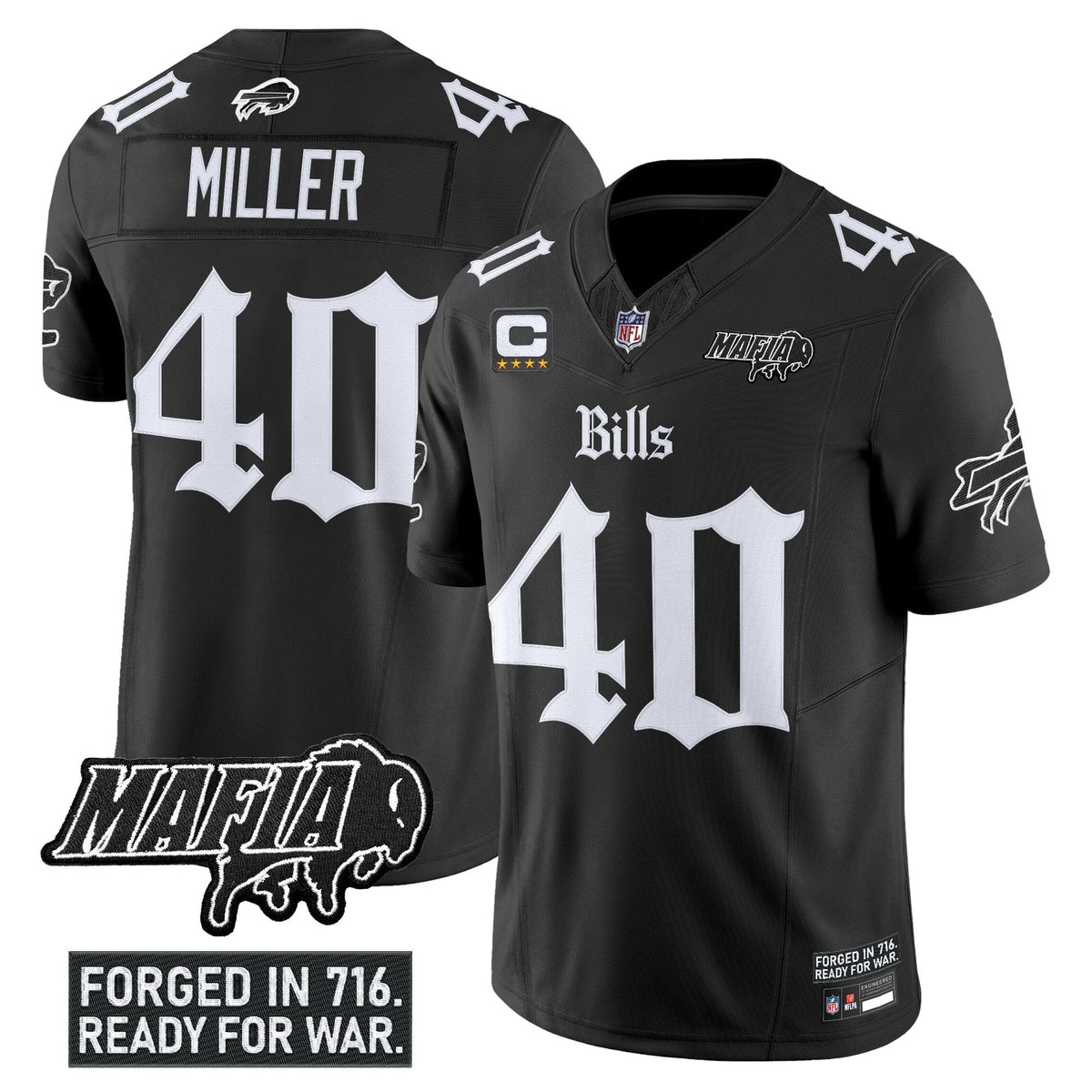 BUF 'Gothic Cold Front Edition' Vapor Limited Jersey V2