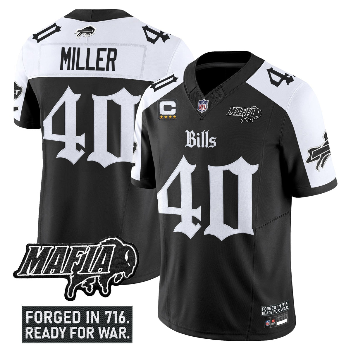 BUF 'Gothic Cold Front Edition' Vapor Limited Jersey V2