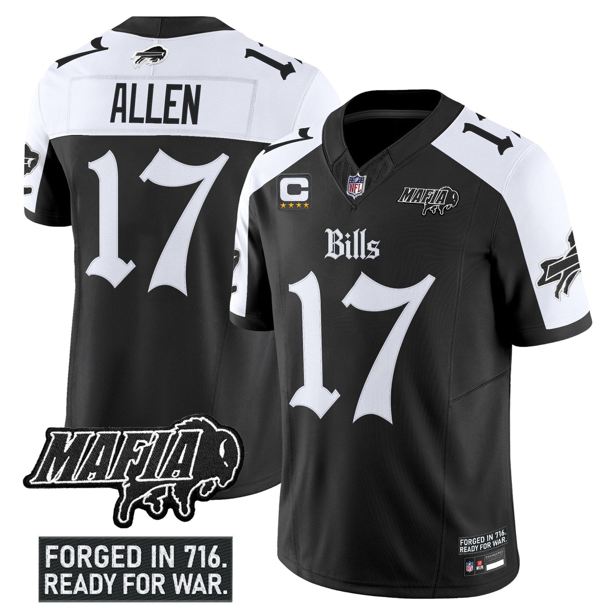 BUF 'Gothic Cold Front Edition' Vapor Limited Jersey V2