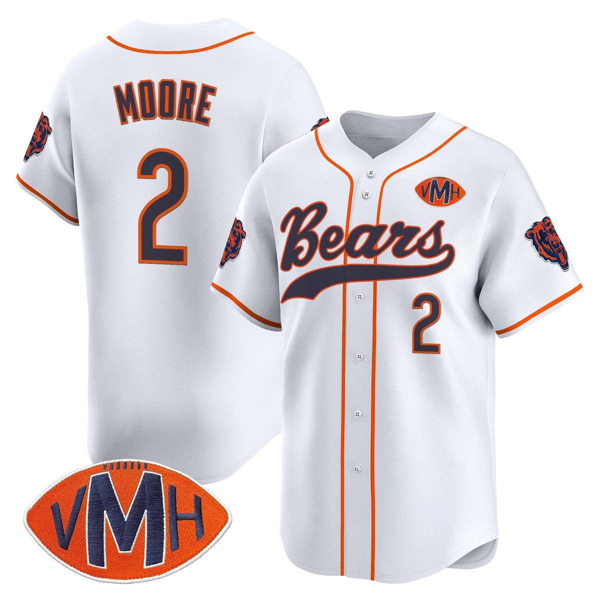 CHI 2025 Vapor Baseball Jersey - All Stitched