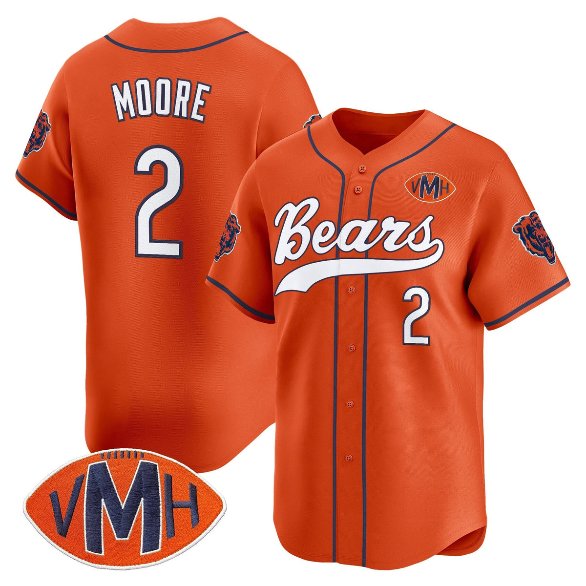 CHI 2025 Vapor Baseball Jersey - All Stitched