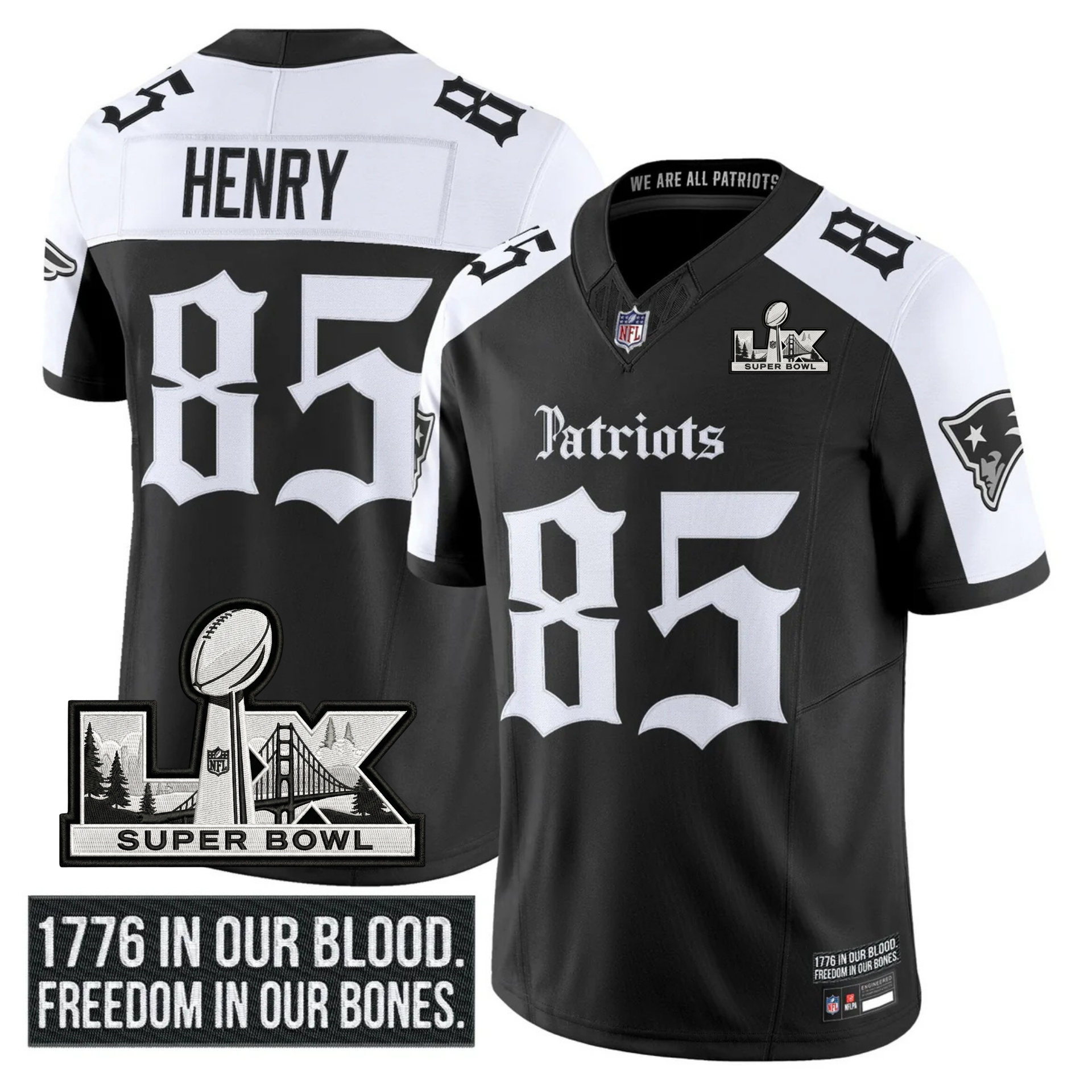NE SB LX Patch Vapor Limited Gothic Jersey