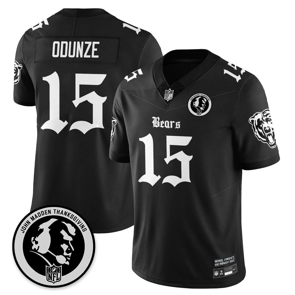 CHI Gothic Vapor Limited Jersey - John Madden Patch