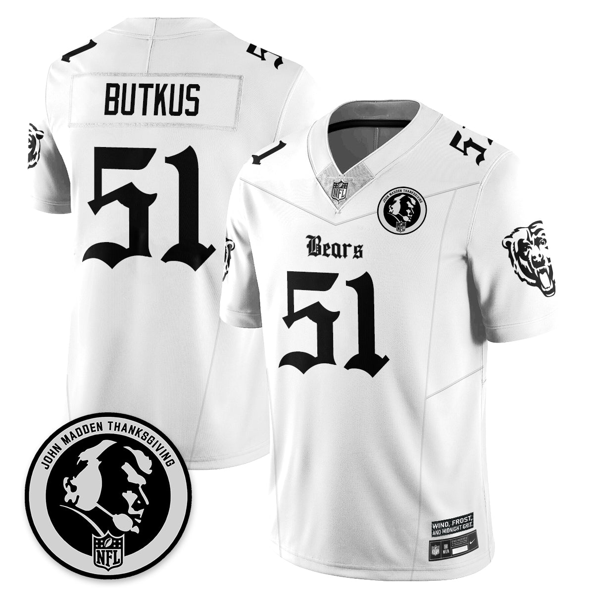 CHI Gothic Vapor Limited Jersey - John Madden Patch