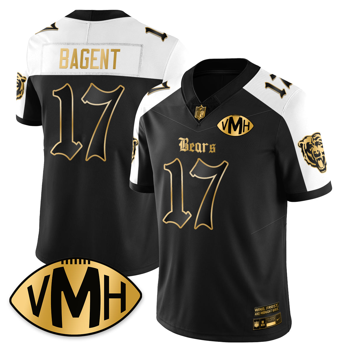 CHI VMH Tribute Patch Vapor Limited Gold Jersey