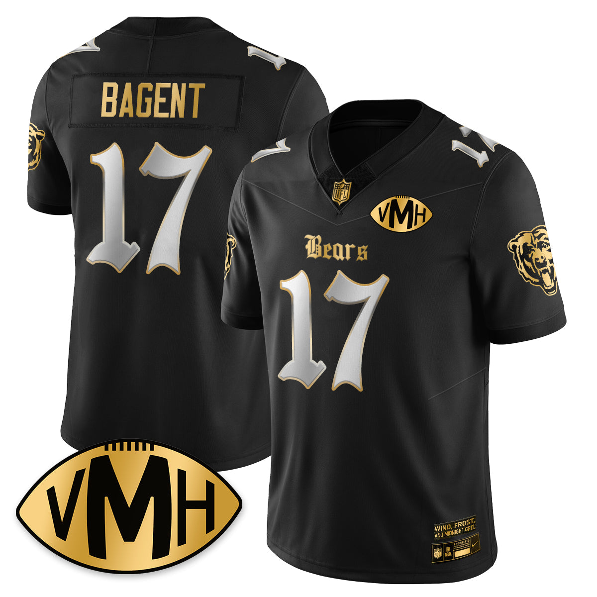 CHI VMH Tribute Patch Vapor Limited Gold Jersey