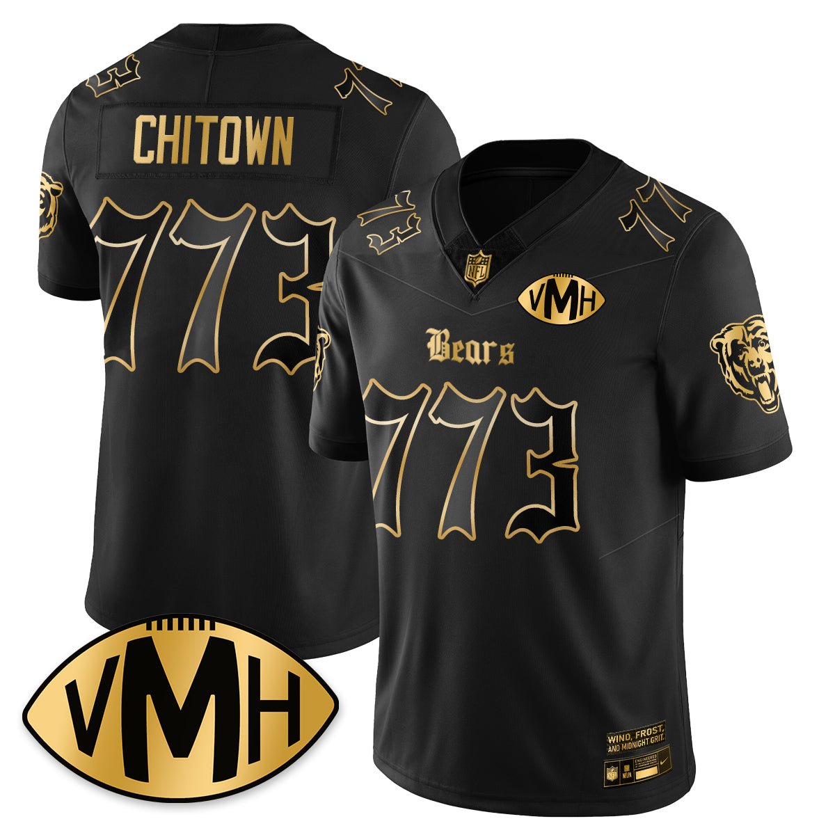 CHI VMH Tribute Patch Vapor Limited Gold Jersey