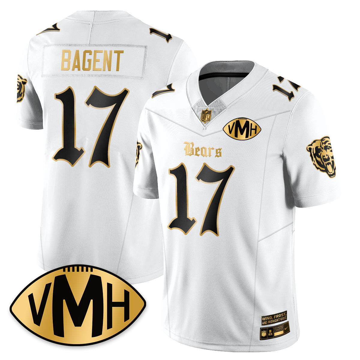 CHI VMH Tribute Patch Vapor Limited Gold Jersey