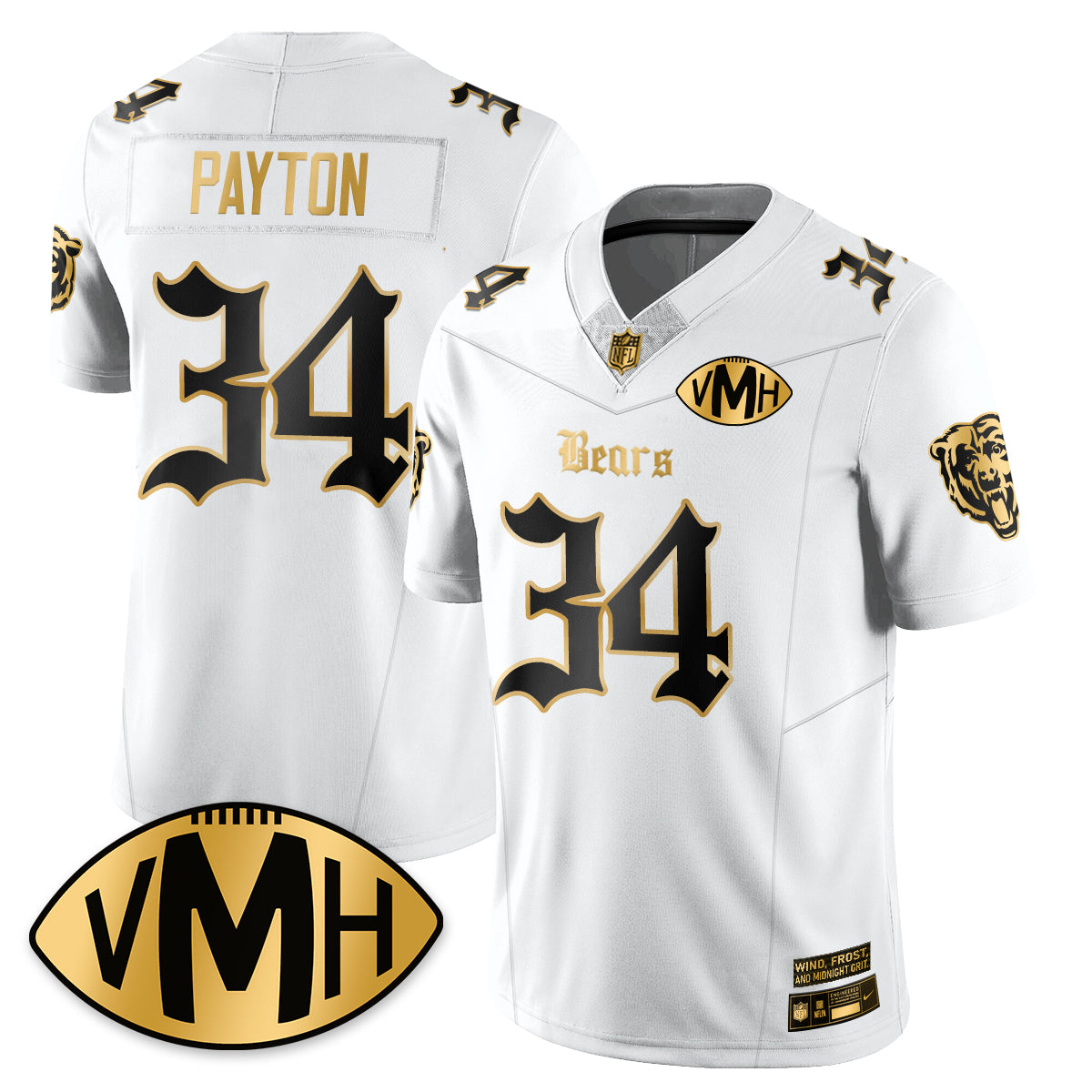 CHI VMH Tribute Patch Vapor Limited Gold Jersey