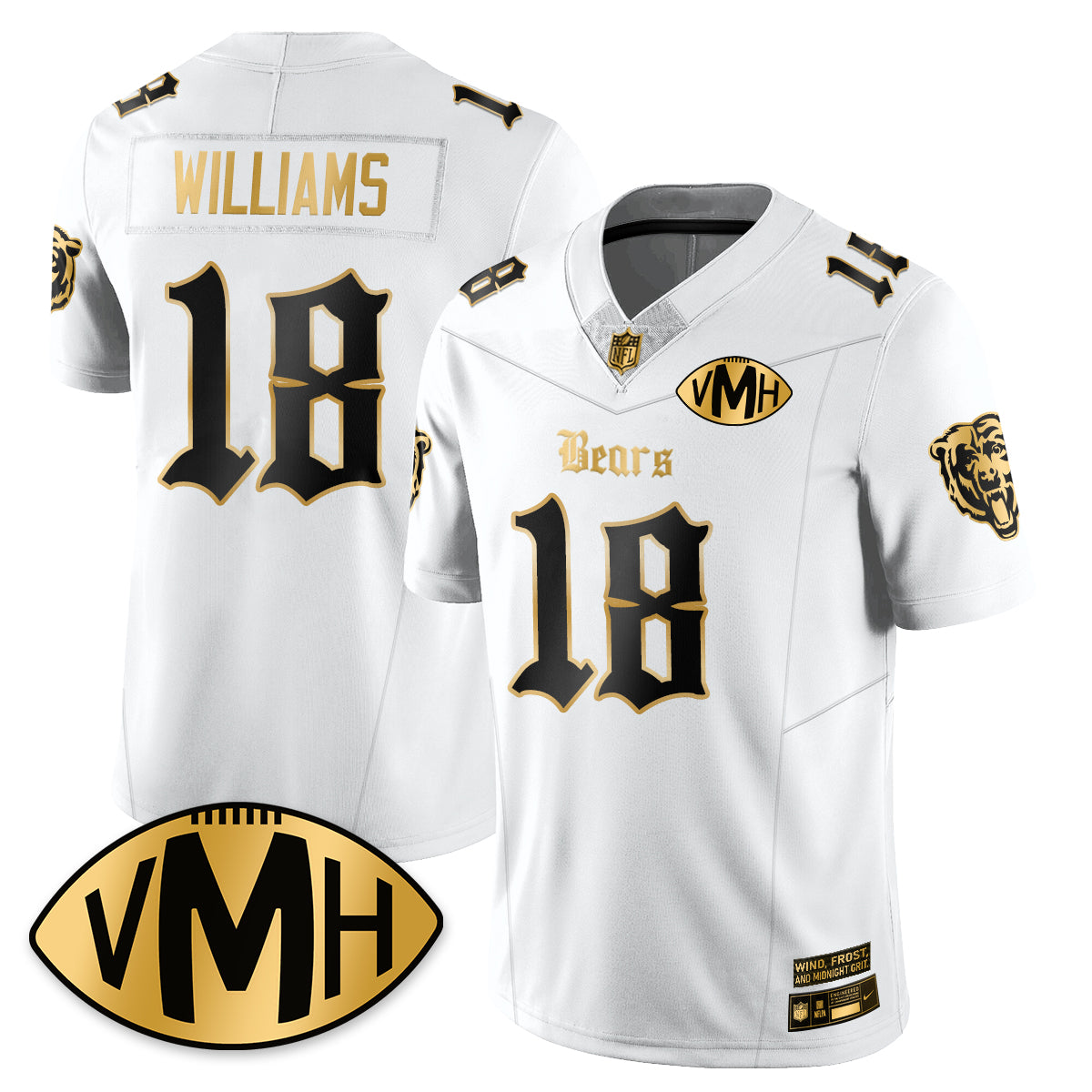 CHI VMH Tribute Patch Vapor Limited Gold Jersey