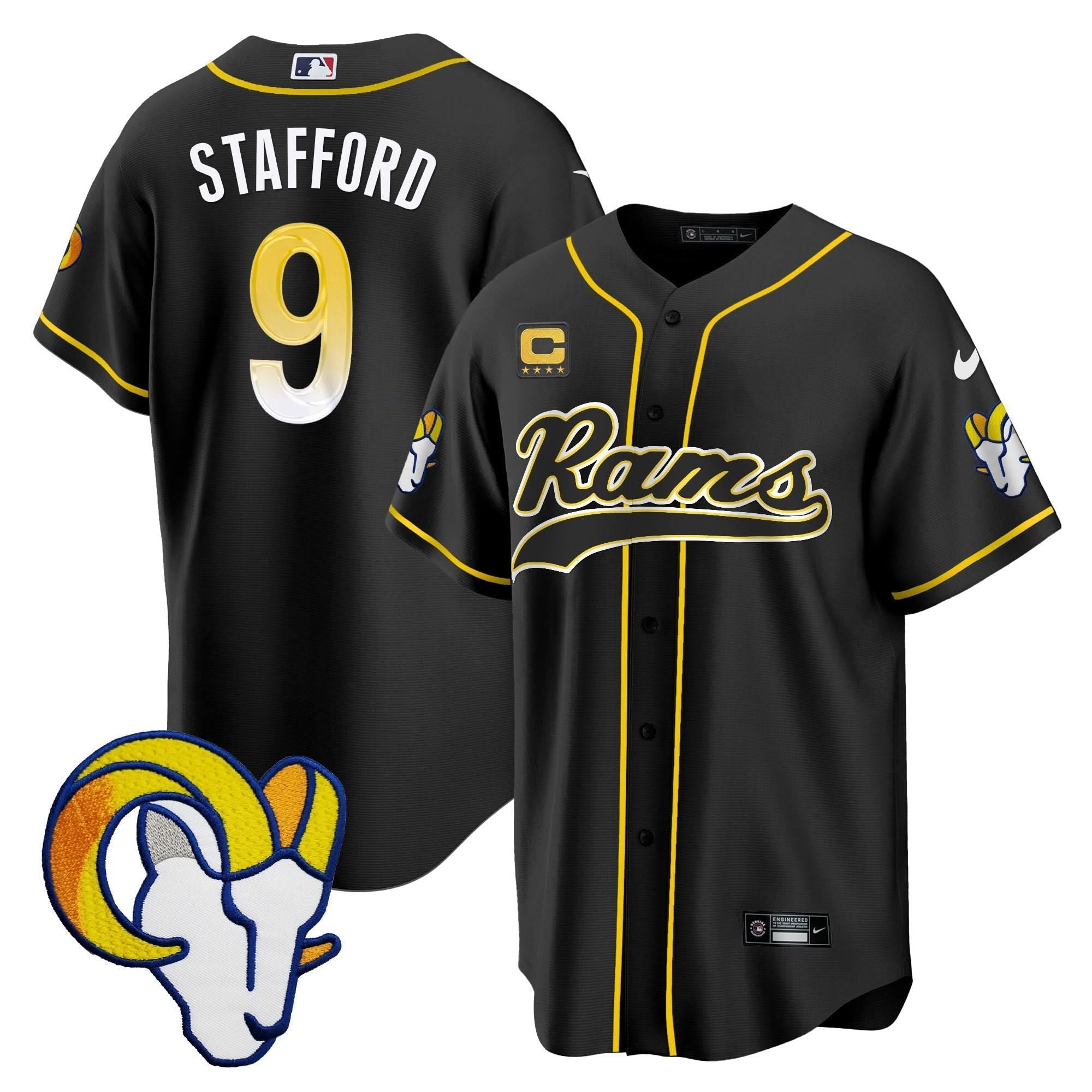 LAR Baseball Jersey - All Stitched