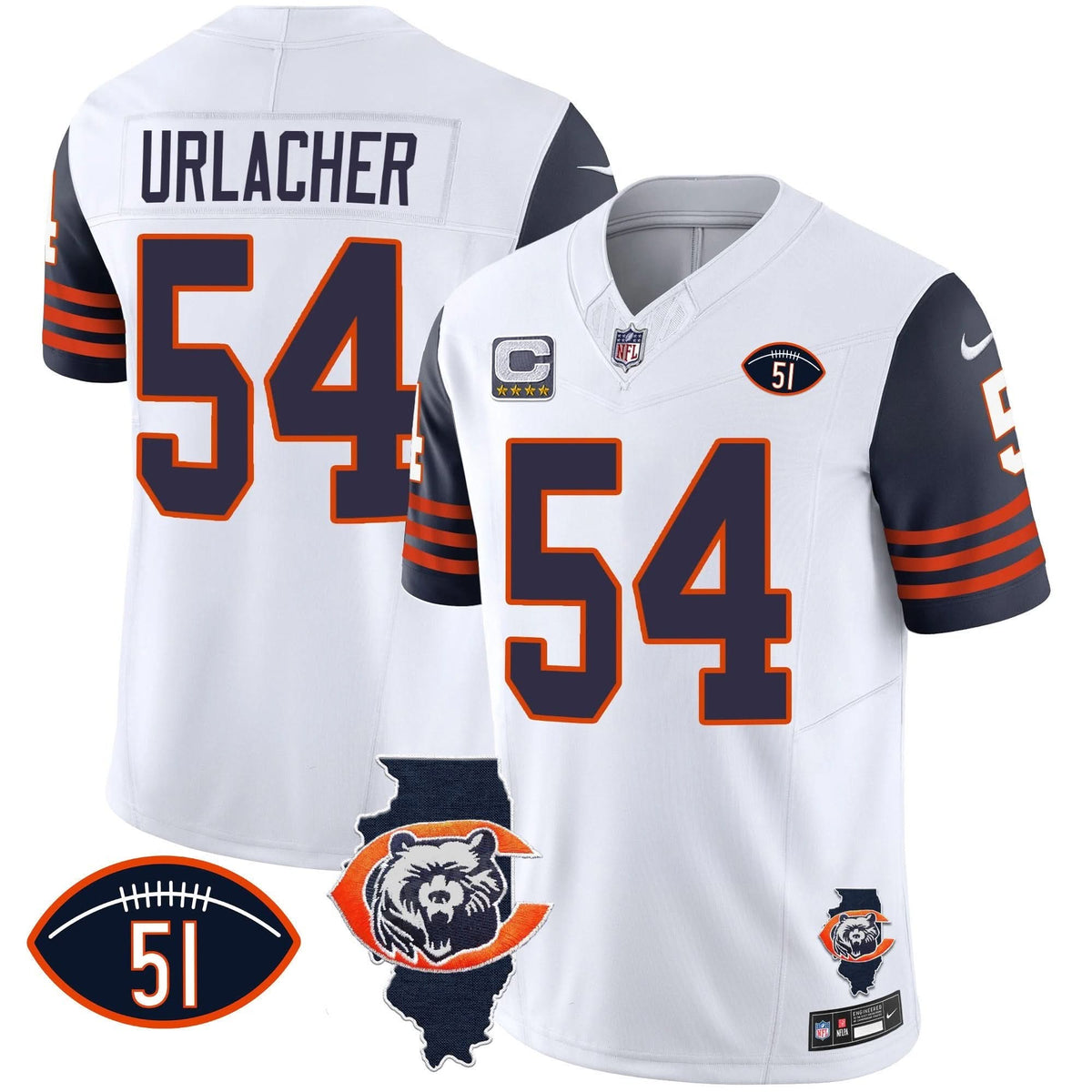 CHI Throwback Illinois Patch Vapor Jersey