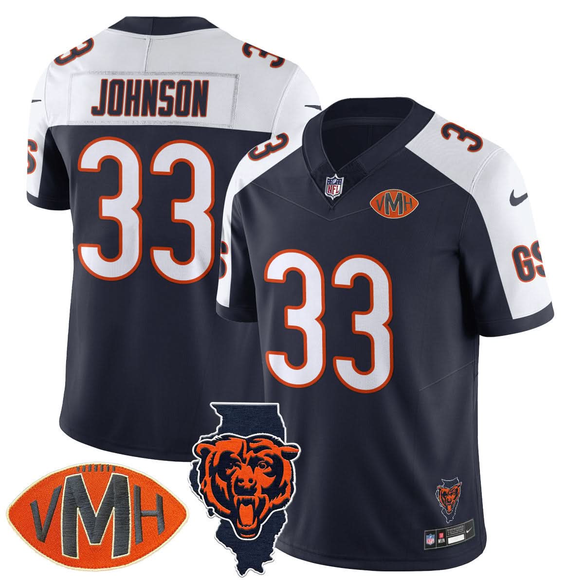 CB Honor Virginia Halas McCaskey Jersey