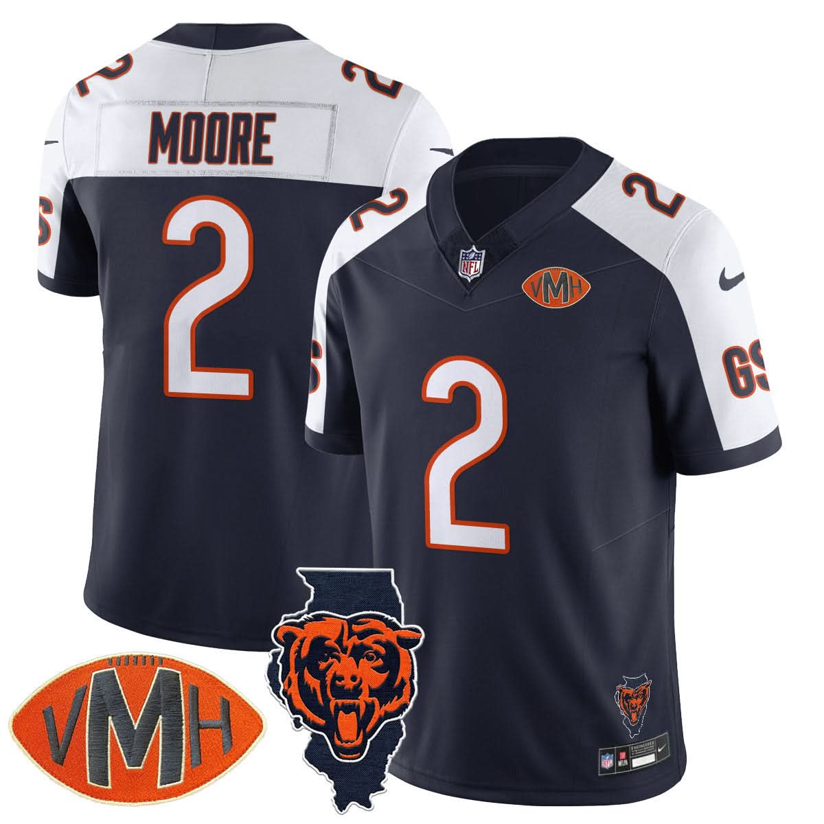 CB Honor Virginia Halas McCaskey Jersey