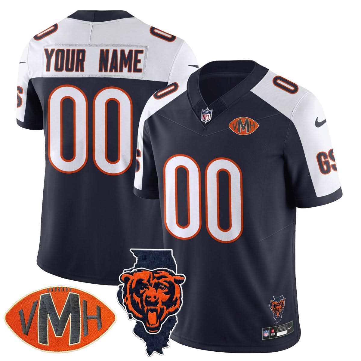 CB Honor Virginia Halas McCaskey Jersey