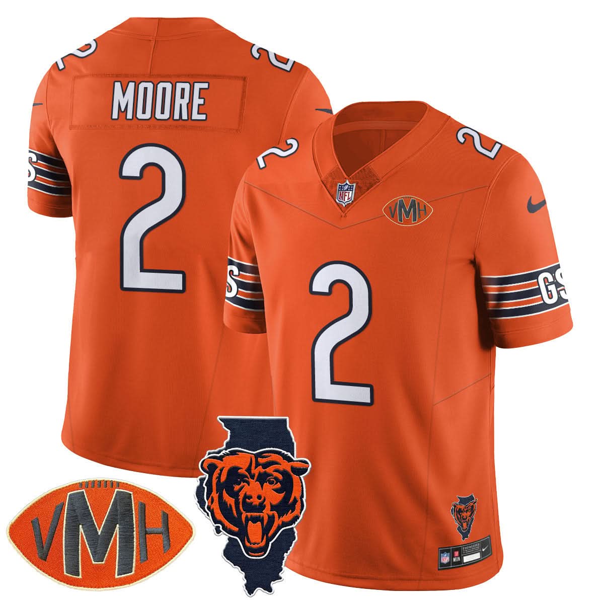 CB Honor Virginia Halas McCaskey Jersey