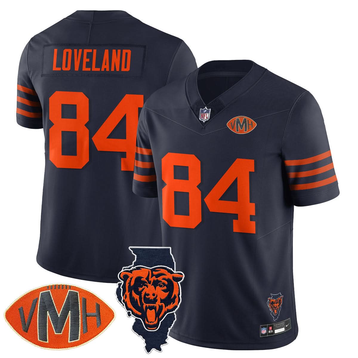 CB Honor Virginia Halas McCaskey Jersey
